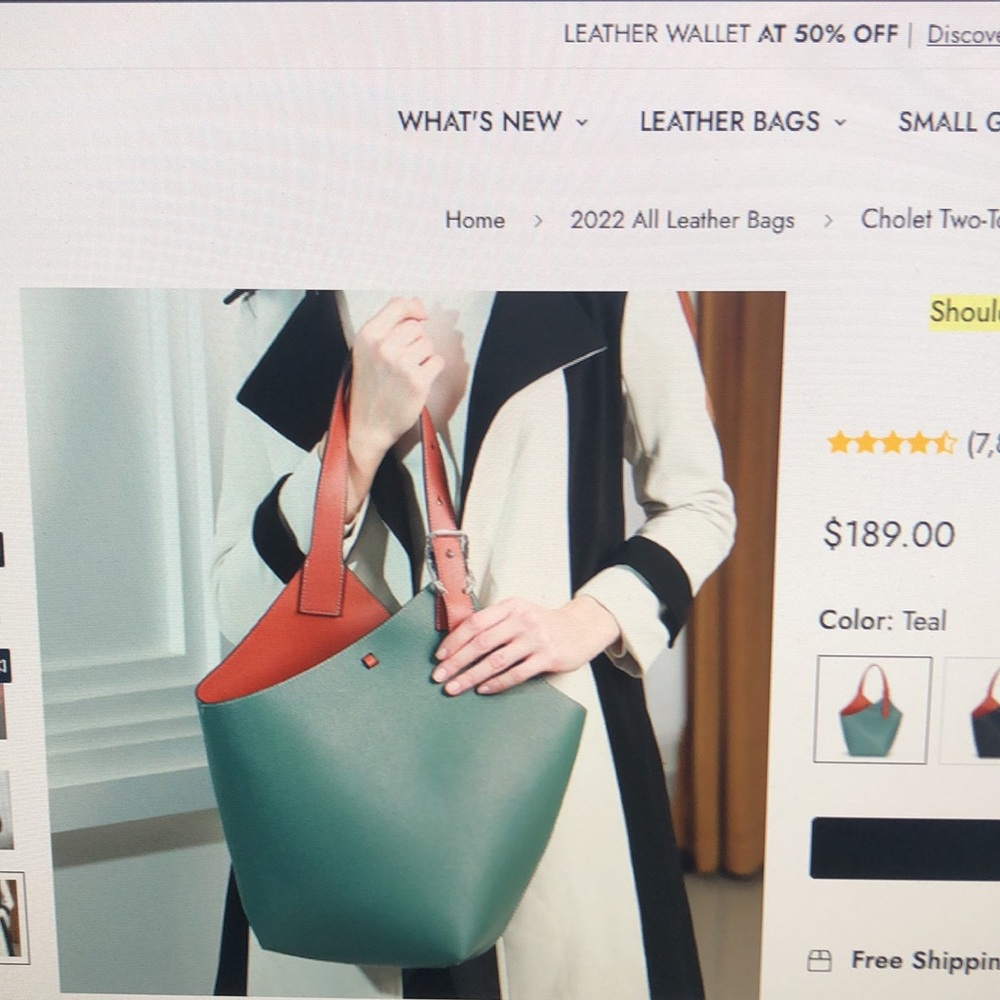 Maison de Beaute Marseille Cholet one-strap bucket bag